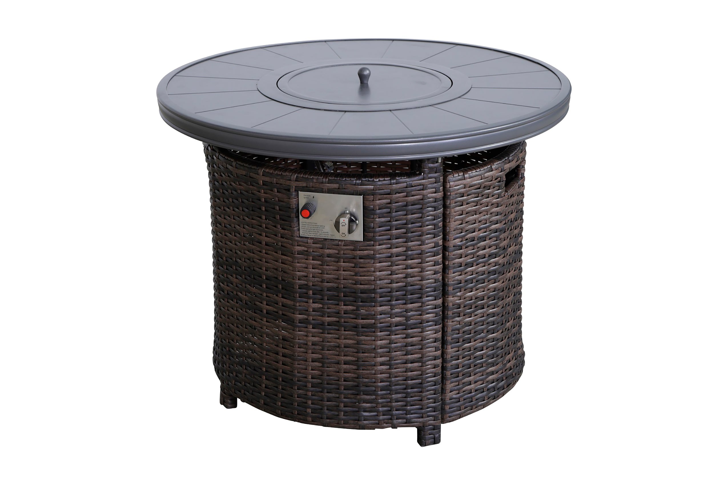 Aluminum Outdoor Fire Pit Table