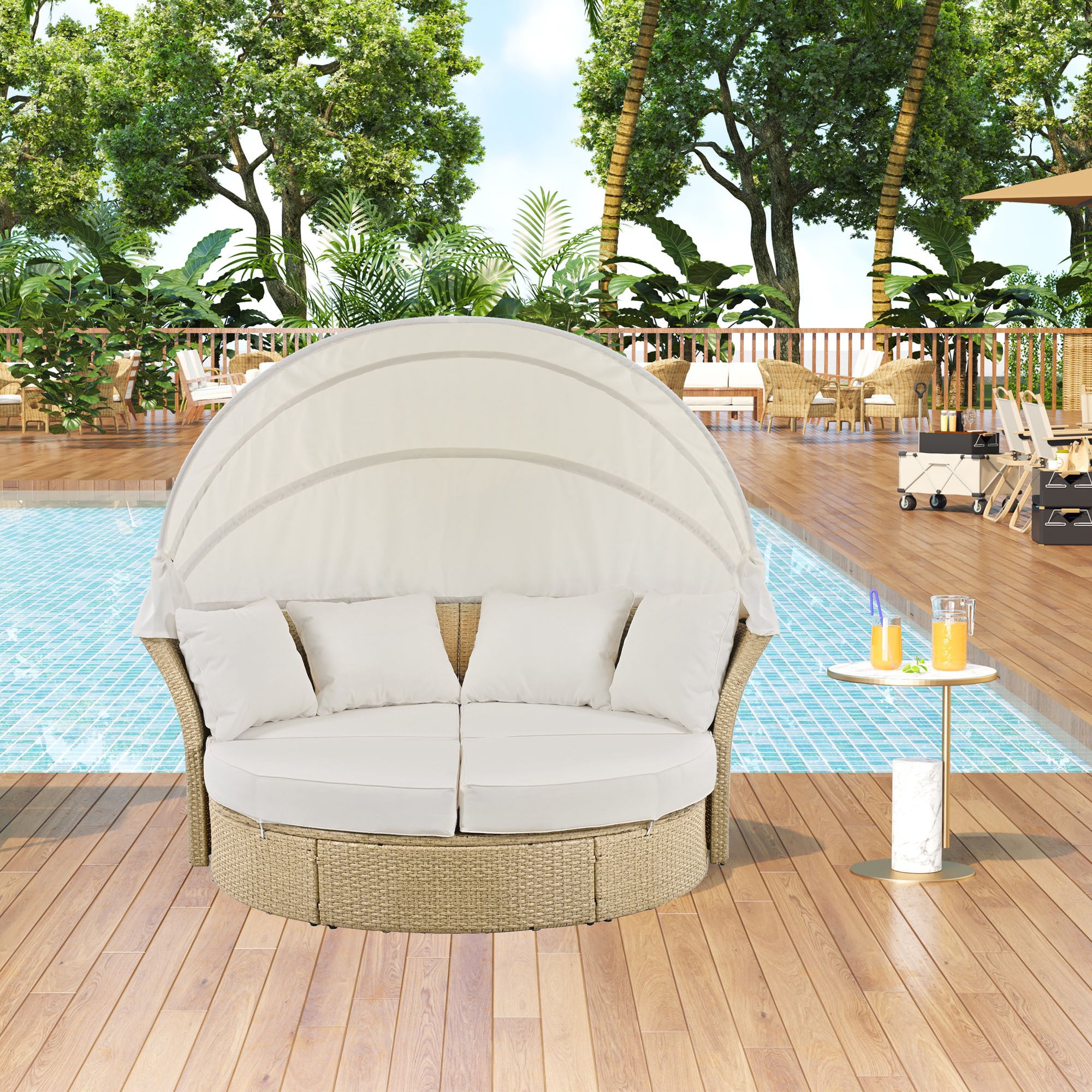 Convertible Patio Daybed