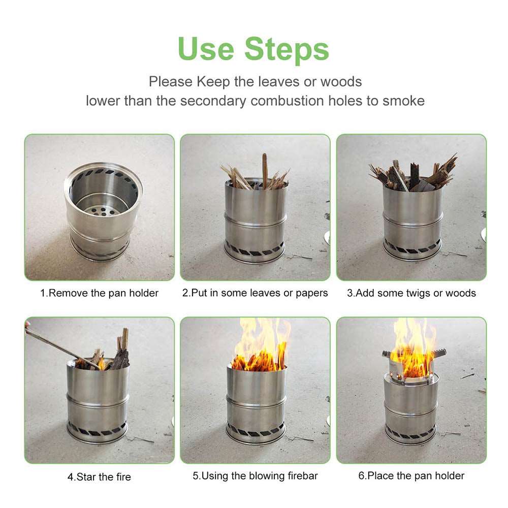 Portable Outdoor Camping Stove.