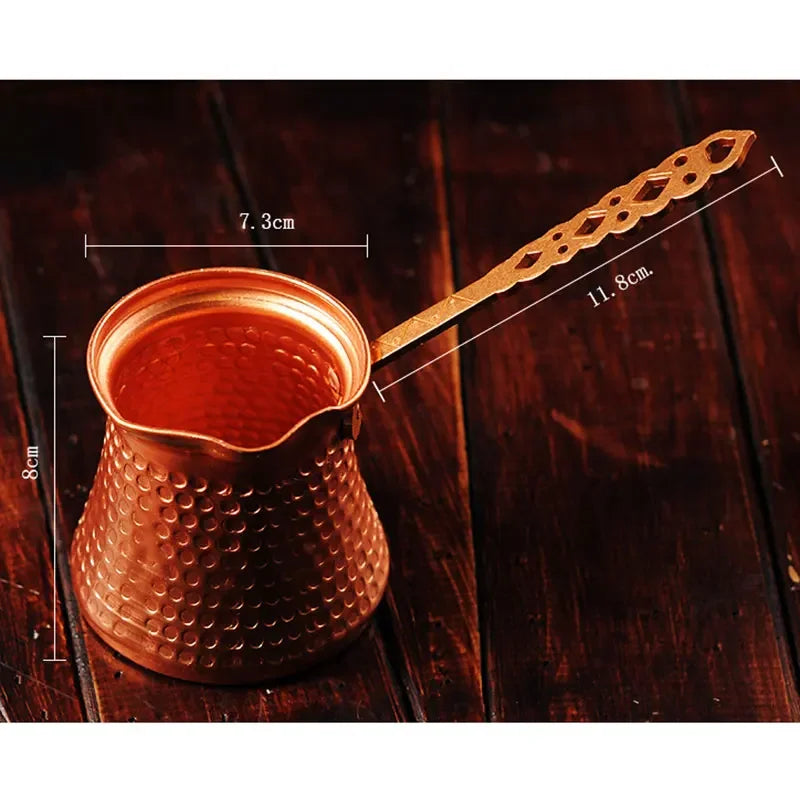 Turkish Hand Hammered Drip Coffee Pot