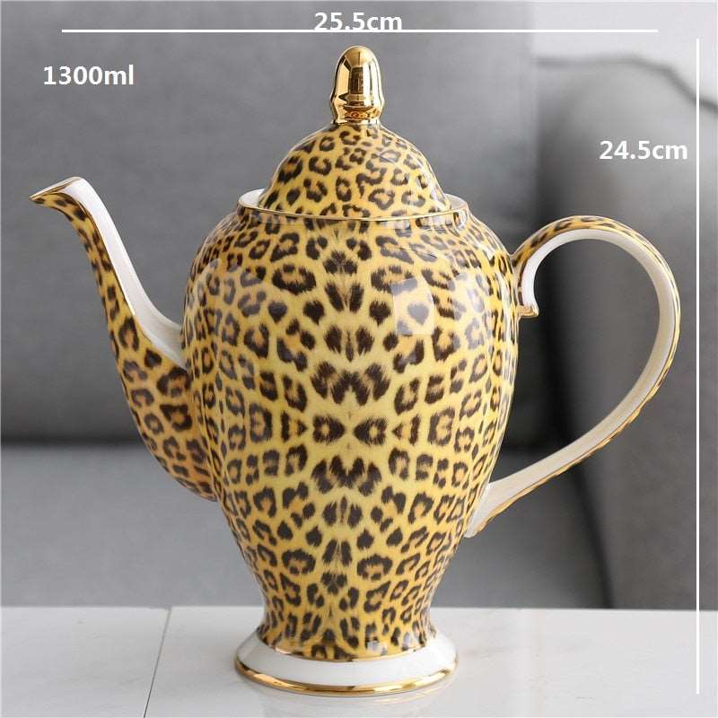 British tiger-shaped Tea Set
