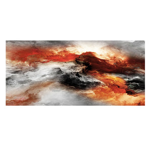 Abstract Cloud Wall Painting