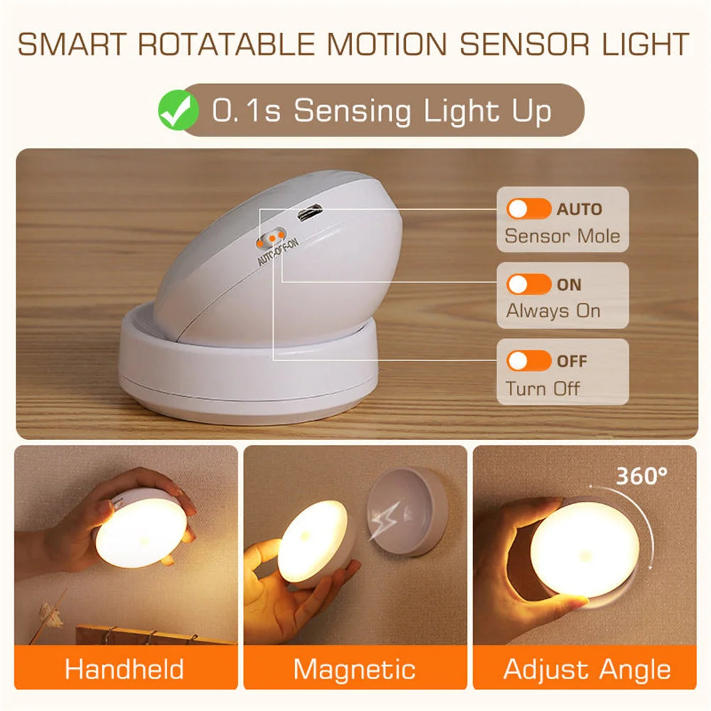 Rotated Motion Sensor Night Light
