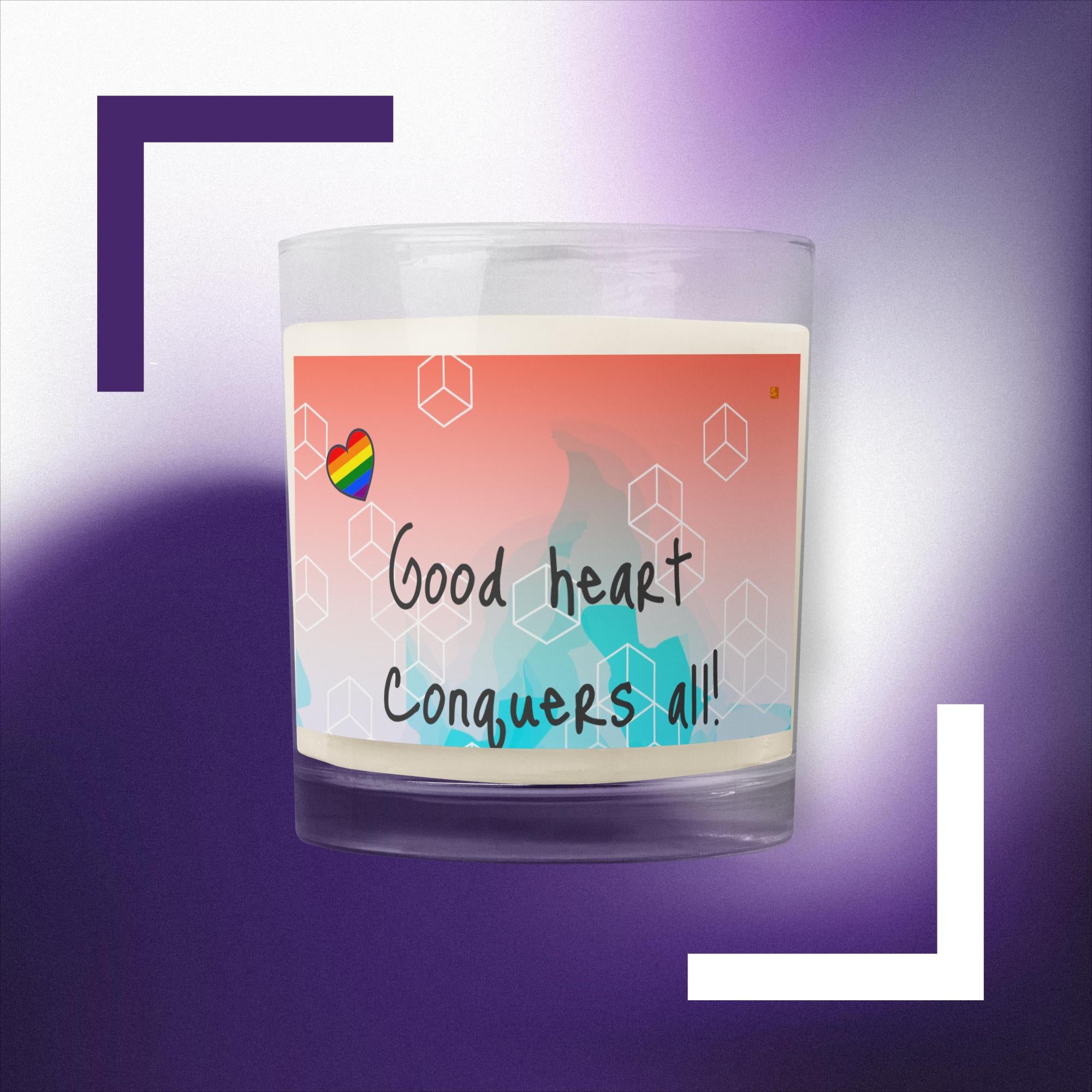 Self-Love Glass jar soy wax candle