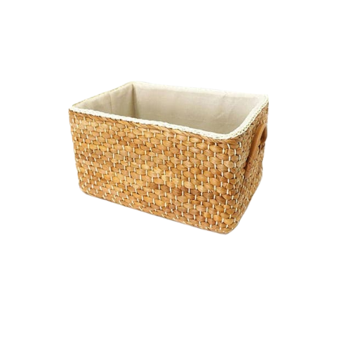 Simple elements woven storage basket