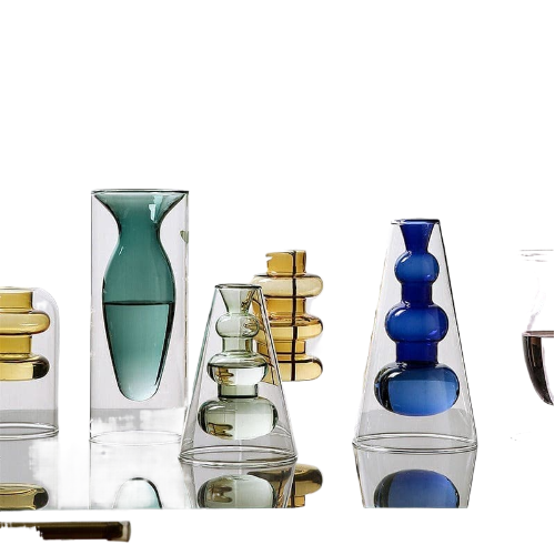 Glass & Crystal Tabletop Vase