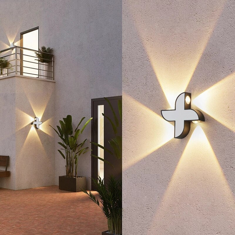 Outdoor waterproof decorative wall lighting
