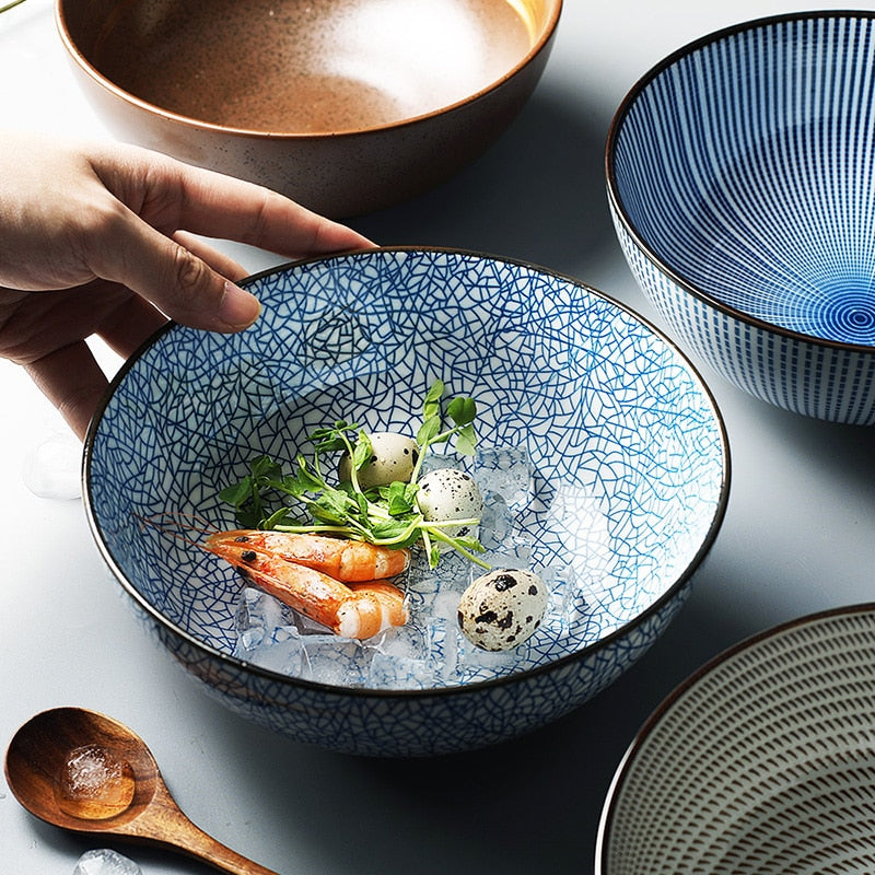 Special design Japanese ramen bowl