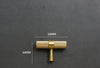  Integral brass handle