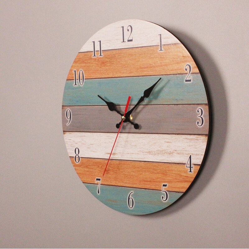 Vintage wooden wall clock