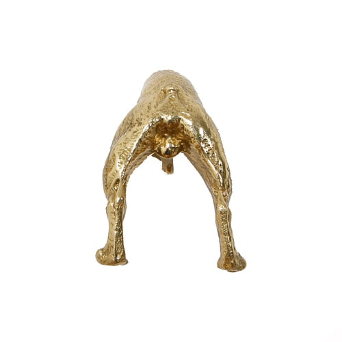 Luxury brass dog knobs