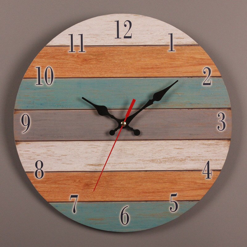 Vintage wooden wall clock