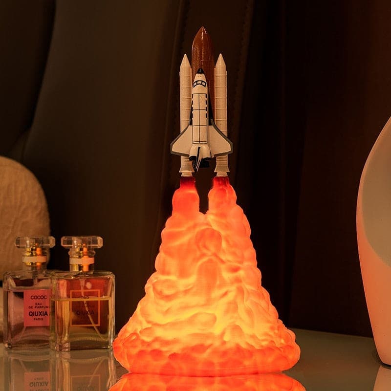 Sweet crib Lamps 3D Printing Space Shuttle Night