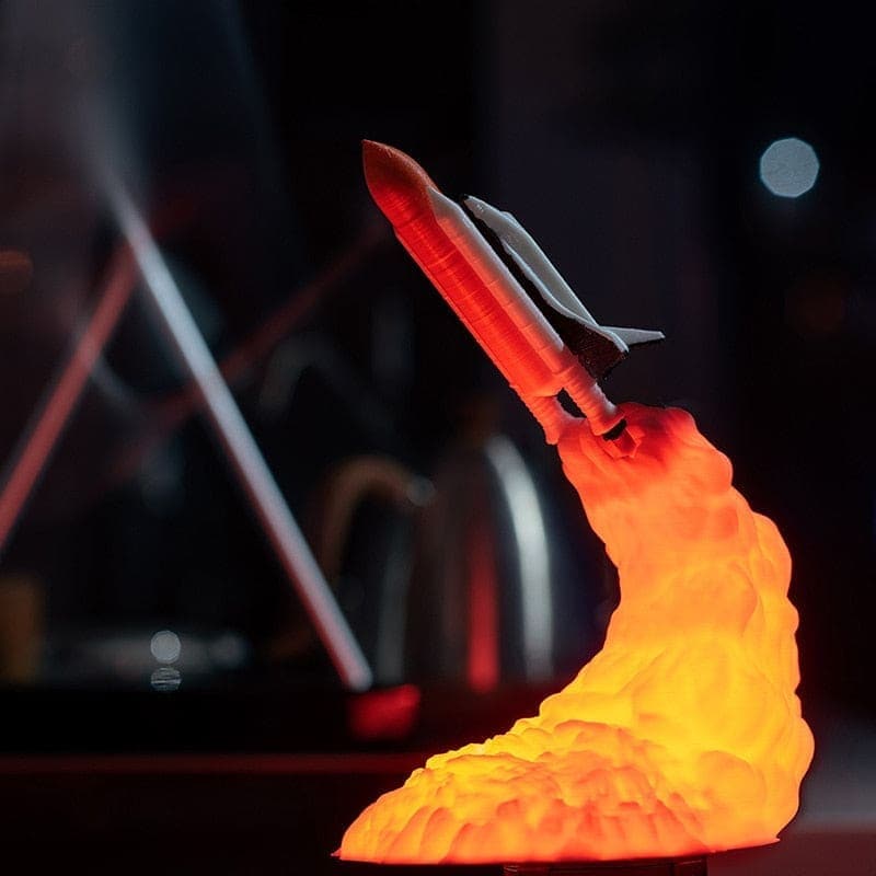 Sweet crib Lamps 3D Printing Space Shuttle Night