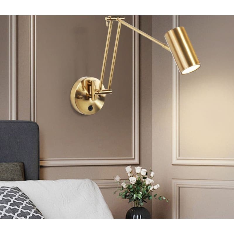 Sweet crib Lamps Adjustable Long Arm Wall Lamp