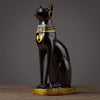 Sweet crib Sculptures & Statues Black Egyptian Cat ornaments