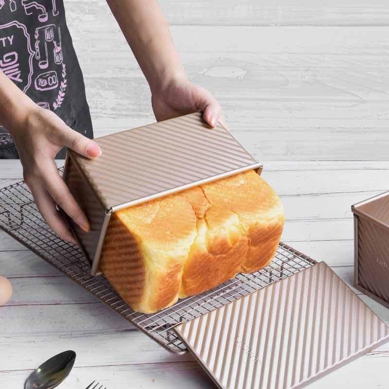 sweety-crib Kitchen Golden Carbon Steel Toast