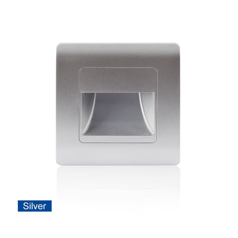 sweety-crib Motion Sensors Silver / Normal|WARM WHITE Motion Sensor Stair Case Light