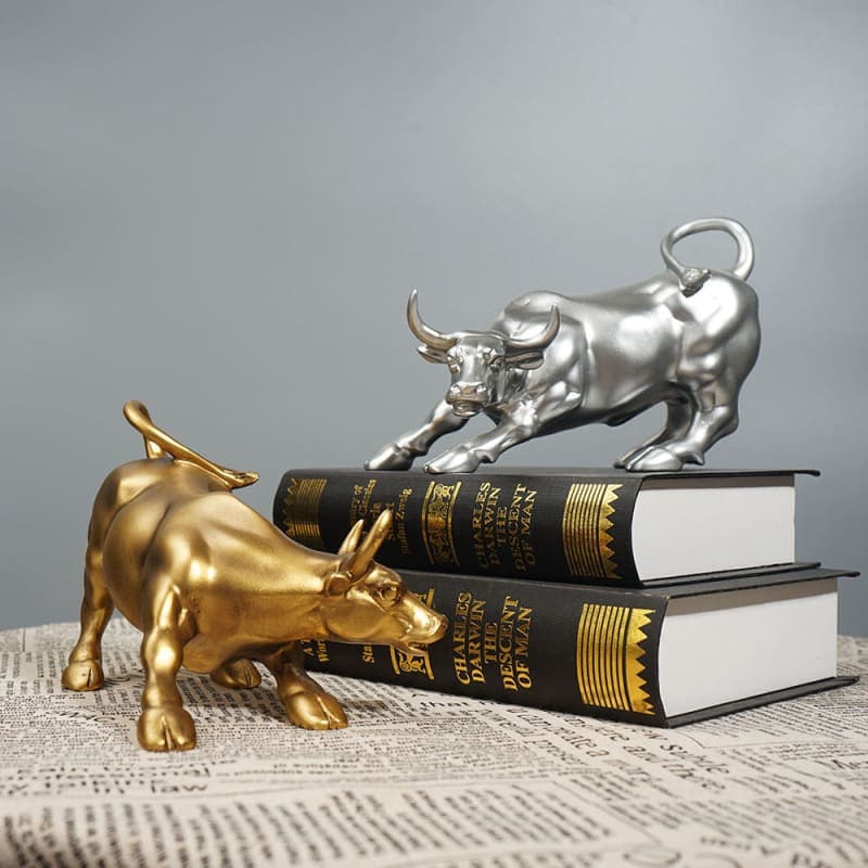 sweety-crib Sculptures & Statues Resin Bull OX Statue