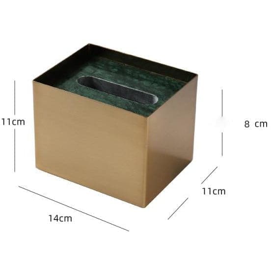 sweety-crib Storage Green S Prestige Tissue Box