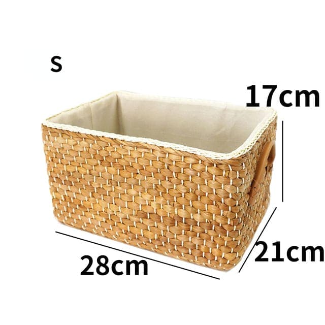 sweety-crib Storage woven basket S 2 Woven Storage Basket