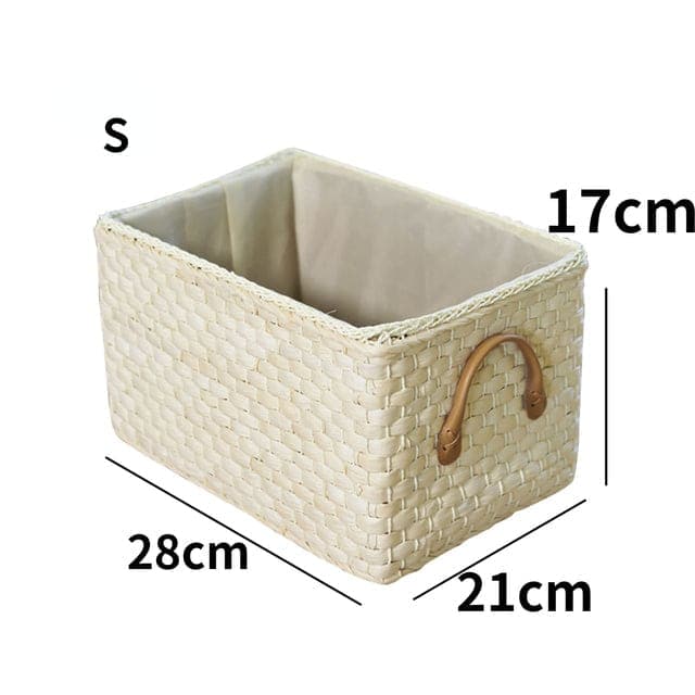 sweety-crib Storage woven basket S Woven Storage Basket