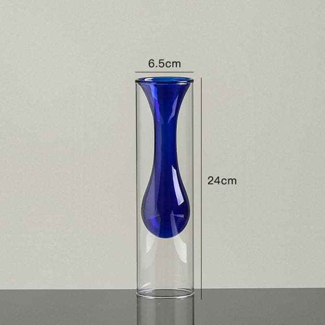 sweety-crib Vases Blue-24cm Gorgeous Tabletop Vase