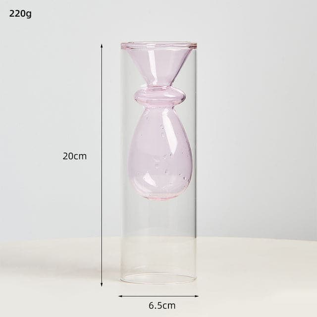 sweety-crib Vases Pink-20cm Gorgeous Tabletop Vase