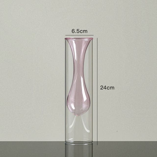 sweety-crib Vases Pink-24cm Gorgeous Tabletop Vase